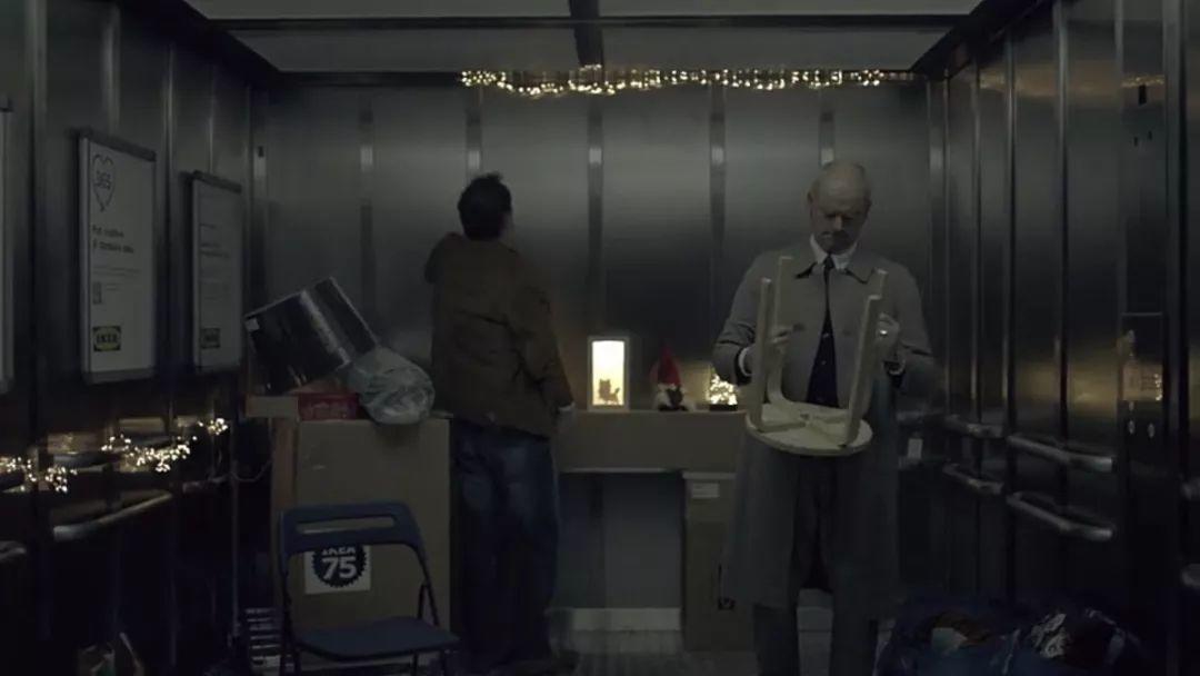 宜家2018圣诞广告脑洞开到了电梯间！