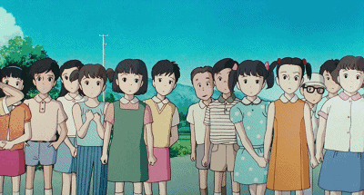夏天，宫崎骏的动漫，治愈系的文案